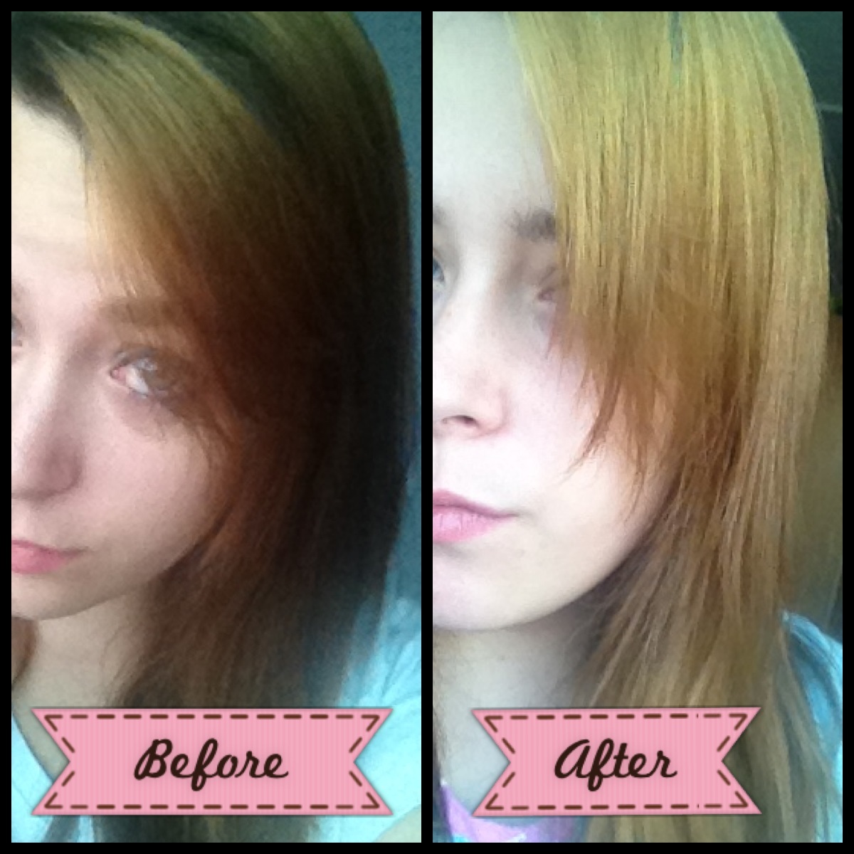 colour b4 before and after